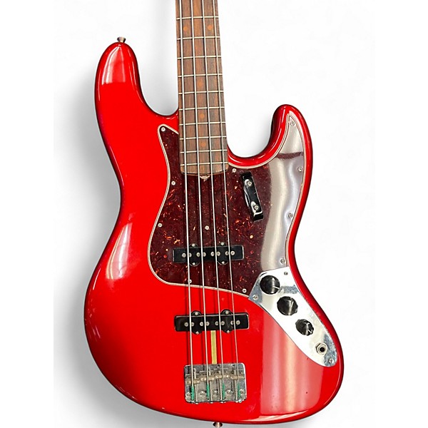 Used Fender 1964 American Vintage Jazz Bass Candy Apple Red Electric Bass Guitar