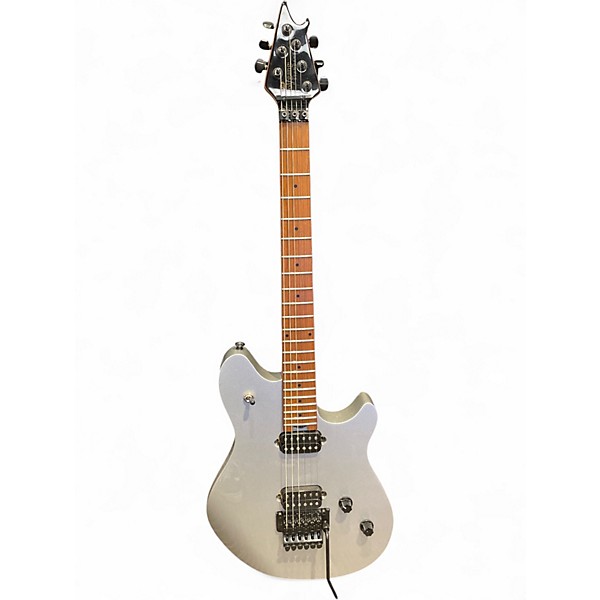 Used EVH Wolfgang WG Standard Silver Sparkle Solid Body Electric Guitar