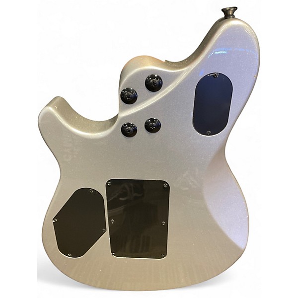 Used EVH Wolfgang WG Standard Silver Sparkle Solid Body Electric Guitar