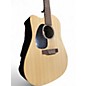 Used Martin MIM X SERIES 12 STRING Natural Acoustic Electric Guitar