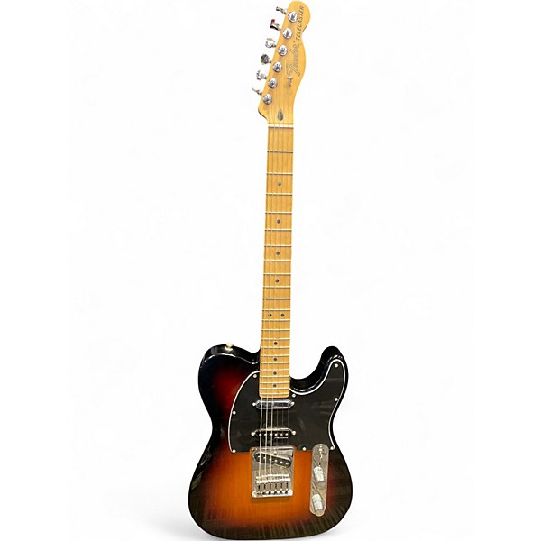 Used 2019 Fender Deluxe Nashville Telecaster 2 Tone Sunburst Solid Body Electric Guitar