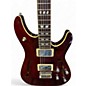 Used Schecter Guitar Research C/SH 12 Crimson Red Trans Hollow Body Electric Guitar