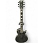 Used ESP LTD EC1000ET Black and Silver Solid Body Electric Guitar