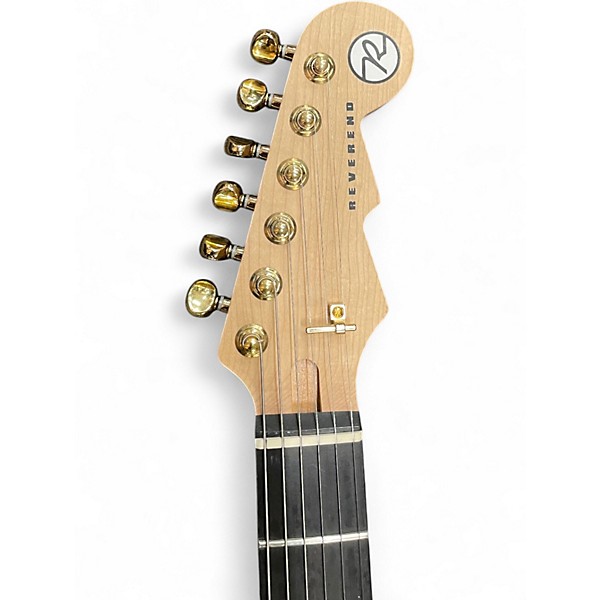 Used Reverend Charger RA Mocha Burst Solid Body Electric Guitar