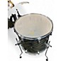 Used ddrum 5 Piece DOMINION BIRCH Trans Black Drum Kit