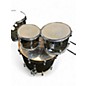 Used ddrum 5 Piece DOMINION BIRCH Trans Black Drum Kit