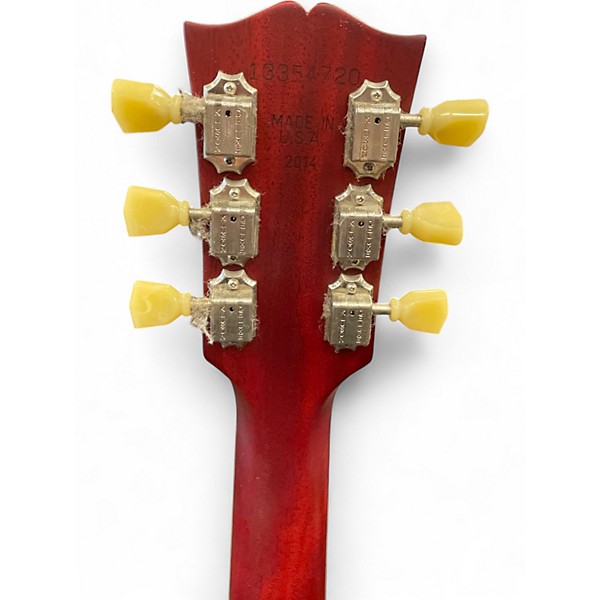 Used Gibson ES335 Satin RED Hollow Body Electric Guitar