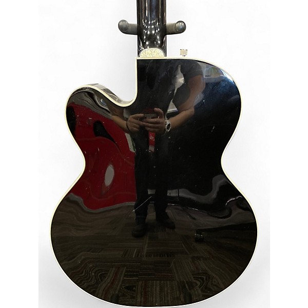 Used Gretsch Guitars G6136T-SL Silver Falcon Bigsby Black Hollow Body Electric Guitar