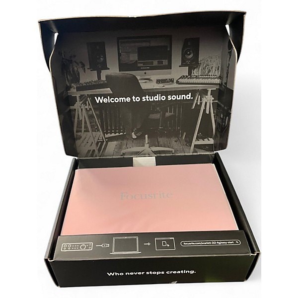 Used Focusrite Scarlett 2i2 Audio Interface