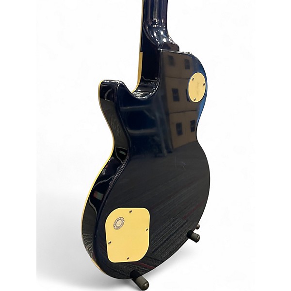 Used 2003 Epiphone Les Paul Standard Blue Green Burst Solid Body Electric Guitar