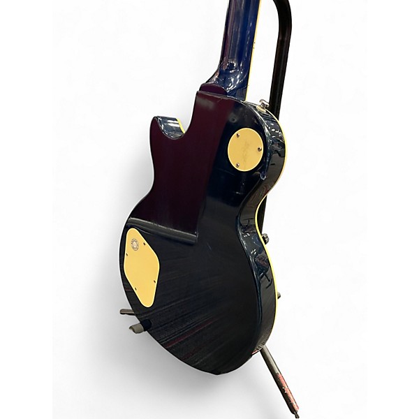 Used 2003 Epiphone Les Paul Standard Blue Green Burst Solid Body Electric Guitar