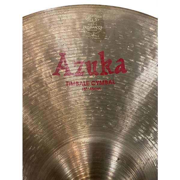 Used Zildjian 18in Azukar  Cymbal