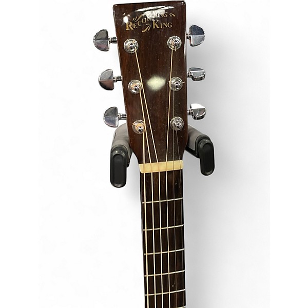 Used Recording King rd-06w Natural Acoustic Guitar