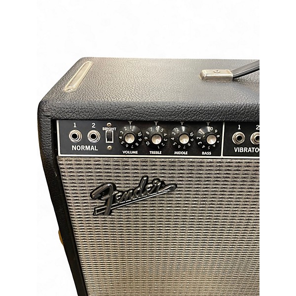 Used Fender 1965 Reissue Twin Reverb 85W 2x12 Tube Guitar Combo Amp