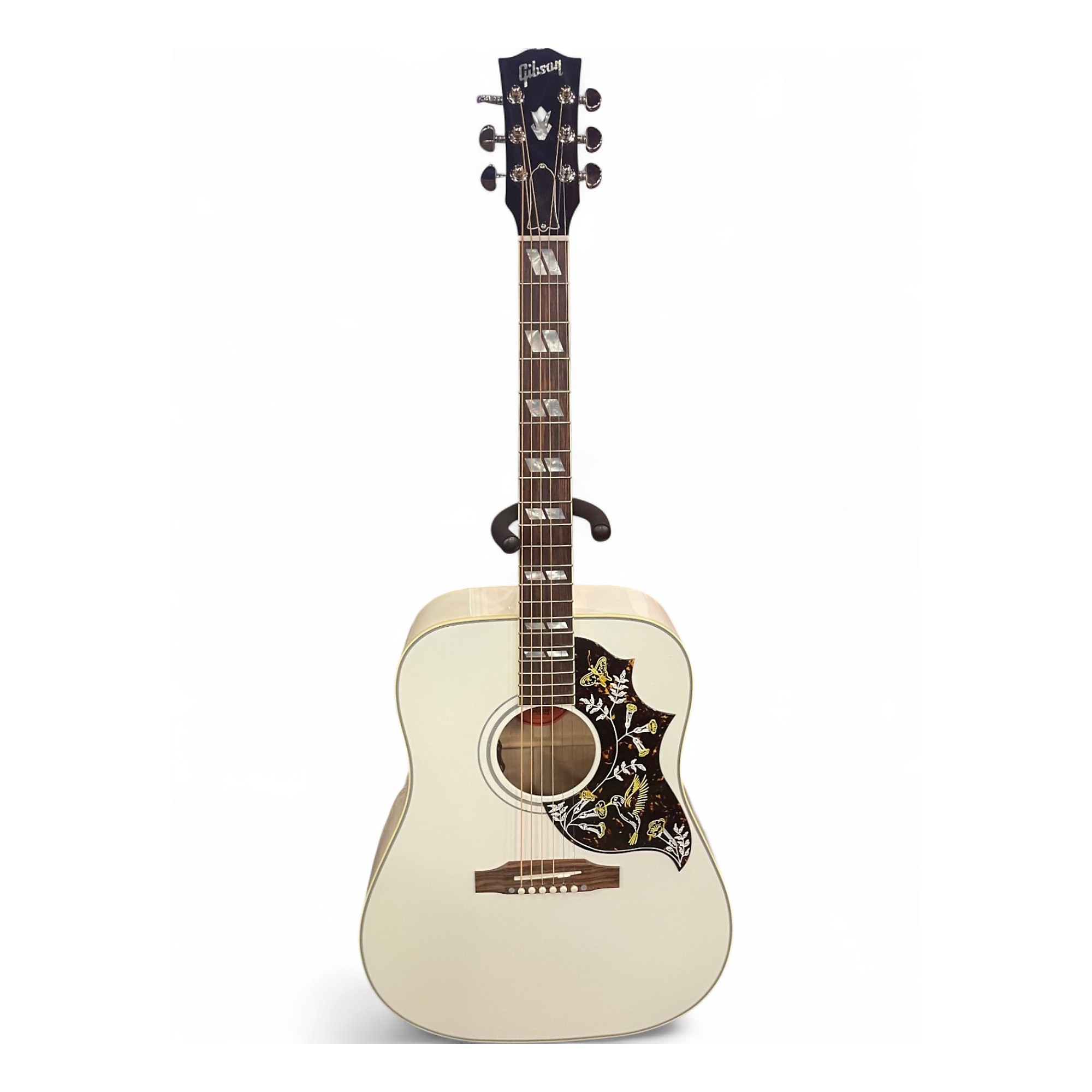 Used 2025 Gibson Hummingbird Alpine White Acoustic Electric Guitar