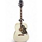 Used 2025 Gibson Hummingbird Alpine White Acoustic Electric Guitar thumbnail