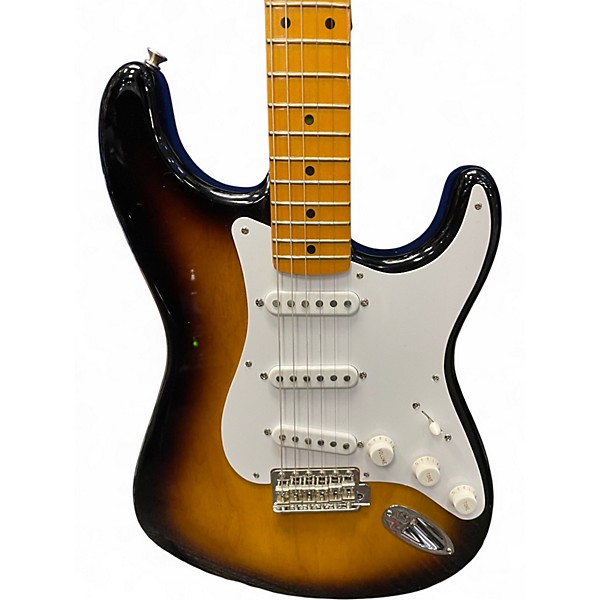 Used Fender 70th Anniversary American Vintage II 1954 Stratocaster Tobacco Burst Solid Body Electric Guitar