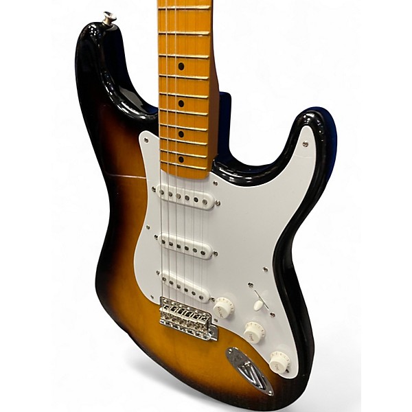 Used Fender 70th Anniversary American Vintage II 1954 Stratocaster Tobacco Burst Solid Body Electric Guitar