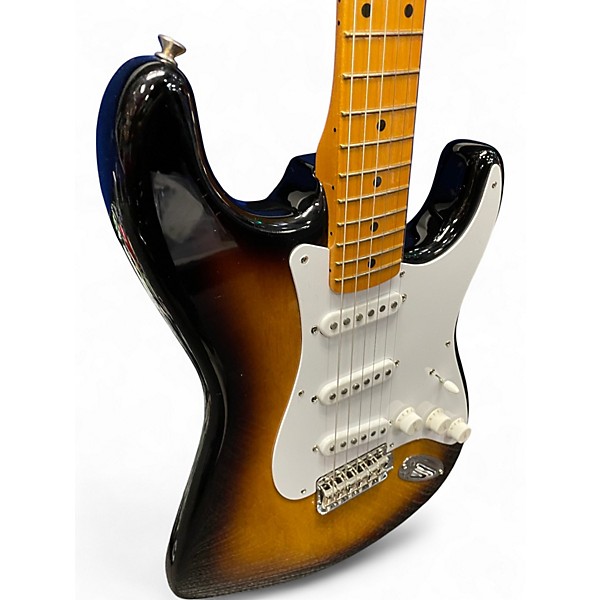 Used Fender 70th Anniversary American Vintage II 1954 Stratocaster Tobacco Burst Solid Body Electric Guitar