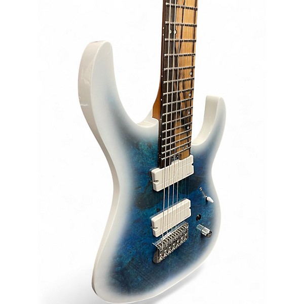 Used Legator Ninja Overdrive 7 Arctic Blue Solid Body Electric Guitar