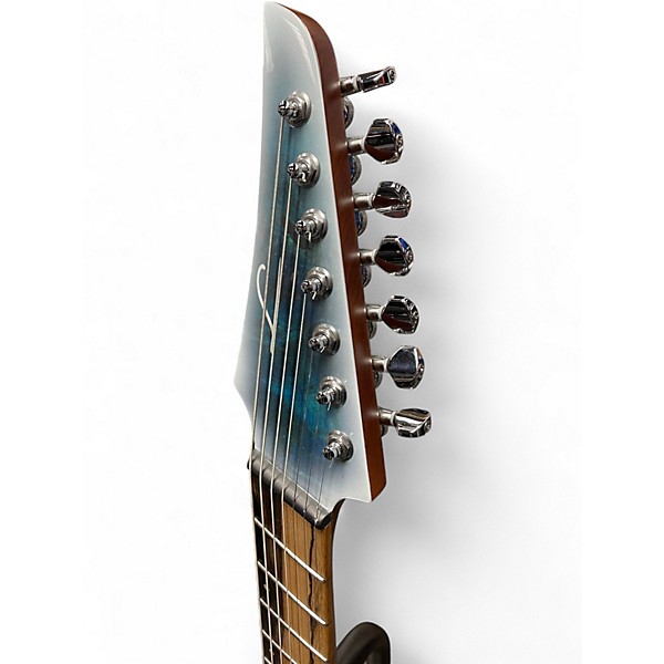 Used Legator Ninja Overdrive 7 Arctic Blue Solid Body Electric Guitar