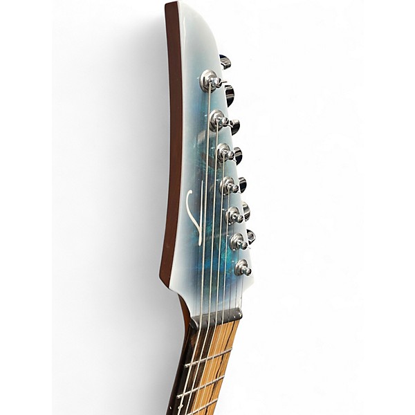 Used Legator Ninja Overdrive 7 Arctic Blue Solid Body Electric Guitar