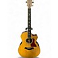 Used Taylor 814CE Natural Acoustic Electric Guitar thumbnail