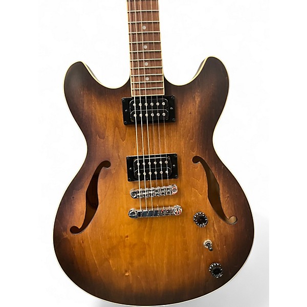 Used Ibanez AS53-TF Faded Tobacco Hollow Body Electric Guitar