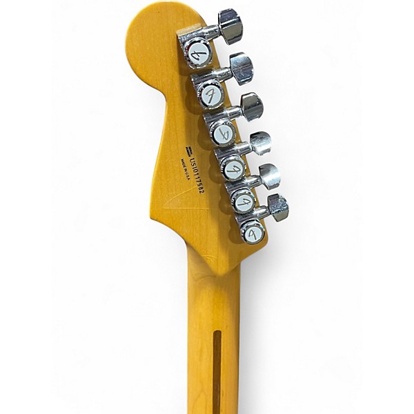 Used Fender American Deluxe Stratocaster 2 Color Sunburst Solid Body Electric Guitar