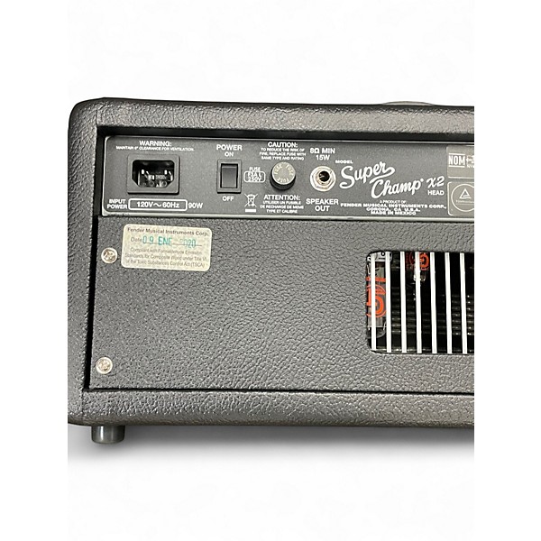 Used Fender Super Champ X2 15W Tube Guitar Combo Amp