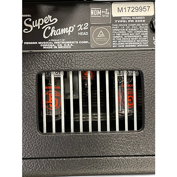Used Fender Super Champ X2 15W Tube Guitar Combo Amp