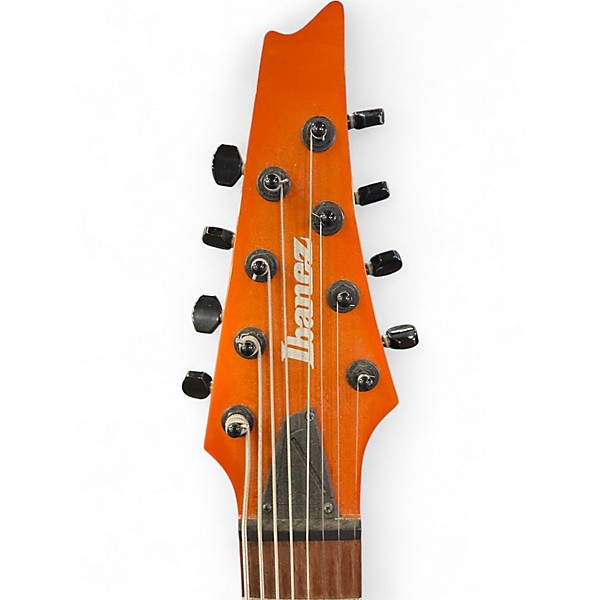 Used Ibanez RG80E Orange Solid Body Electric Guitar