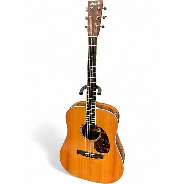 Used Larrivee D-60 Custom Brazilian Rosewood Natural Acoustic Guitar