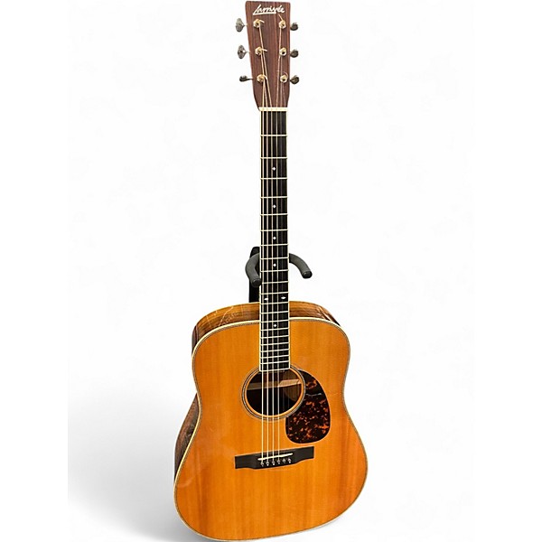 Used Larrivee D-60 Custom Brazilian Rosewood Natural Acoustic Guitar