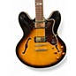 Used Epiphone Sheraton II Vintage Sunburst Hollow Body Electric Guitar