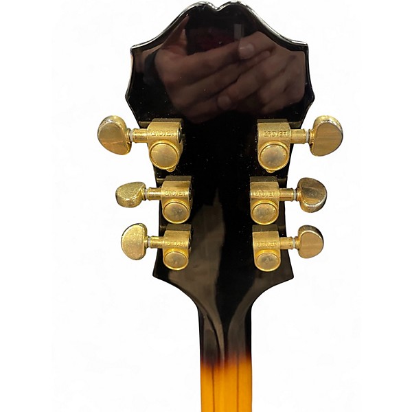 Used Epiphone Sheraton II Vintage Sunburst Hollow Body Electric Guitar