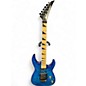 Used Jackson JS32 Dinky Trans Blue Quilt Solid Body Electric Guitar thumbnail