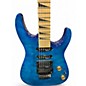 Used Jackson JS32 Dinky Trans Blue Quilt Solid Body Electric Guitar