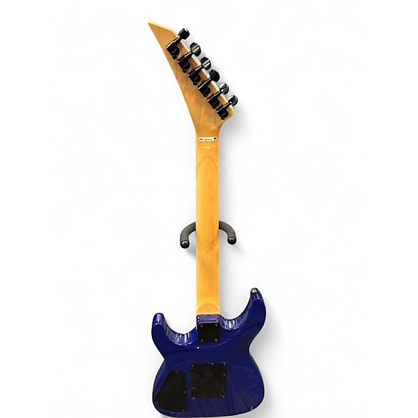 Used Jackson JS32 Dinky Trans Blue Quilt Solid Body Electric Guitar