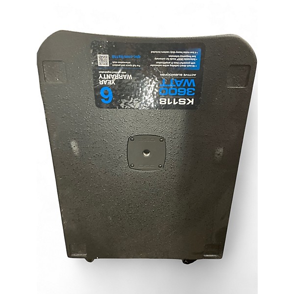 Used QSC KS118 Powered Subwoofer