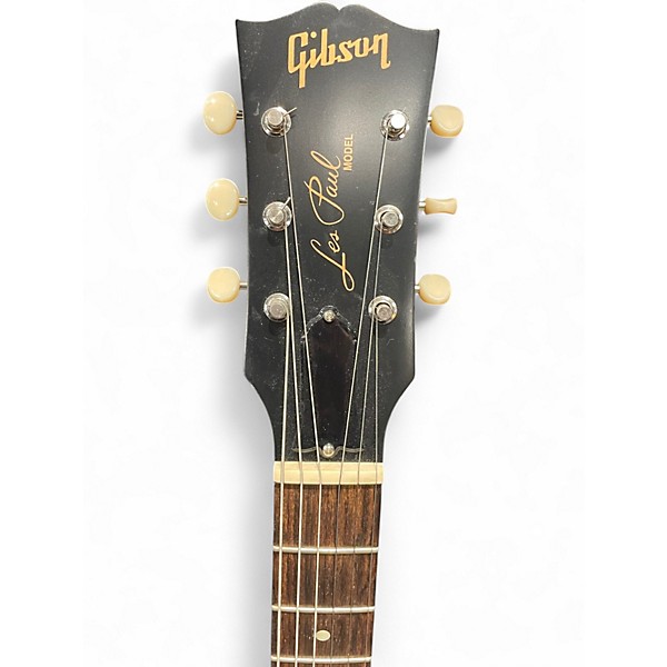 Used 2011 Gibson Les Paul Junior Double Cutaway Black Solid Body Electric Guitar
