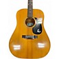 Vintage 1970s Epiphone FT145 NATURAL Acoustic Guitar