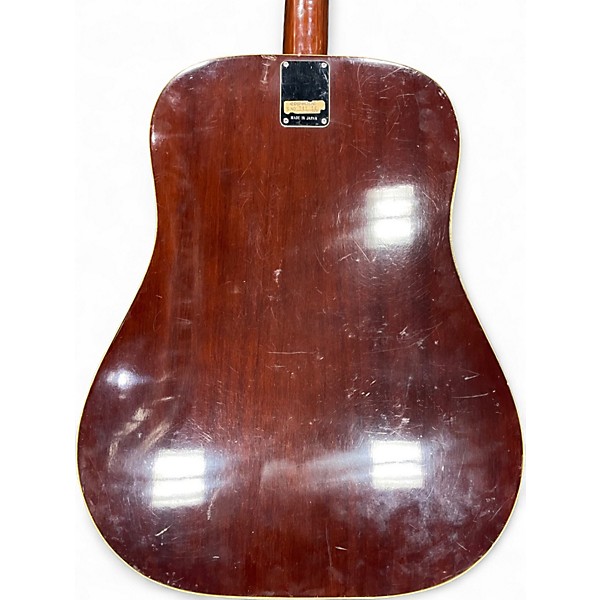 Vintage 1970s Epiphone FT145 NATURAL Acoustic Guitar