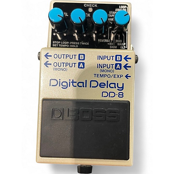Used BOSS DD-8 DIGITAL DELAY Effect Pedal