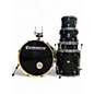 Used Ludwig 5 Piece Element Evolution Black Drum Kit thumbnail