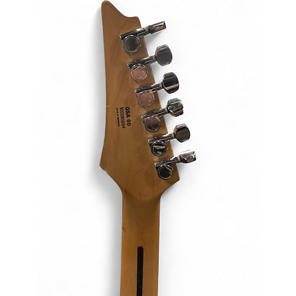 Used Ibanez GSA 60 Blue Solid Body Electric Guitar