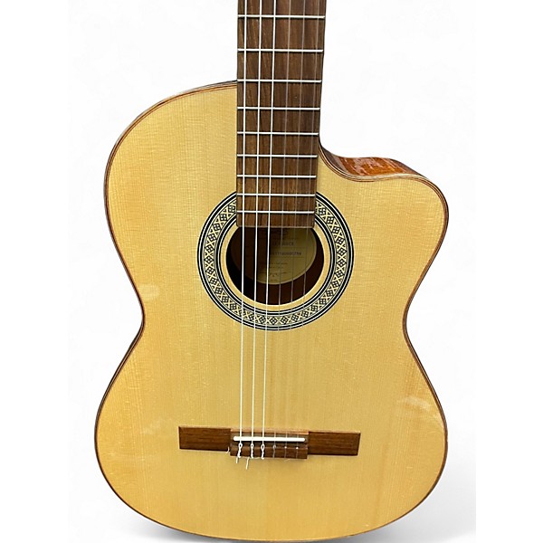 Used Lucero LC150SCE Natural Classical Acoustic Electric Guitar