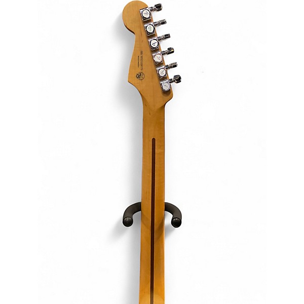 Used Fender Player Plus Stratocaster HSS Stellar Blue Solid Body Electric Guitar