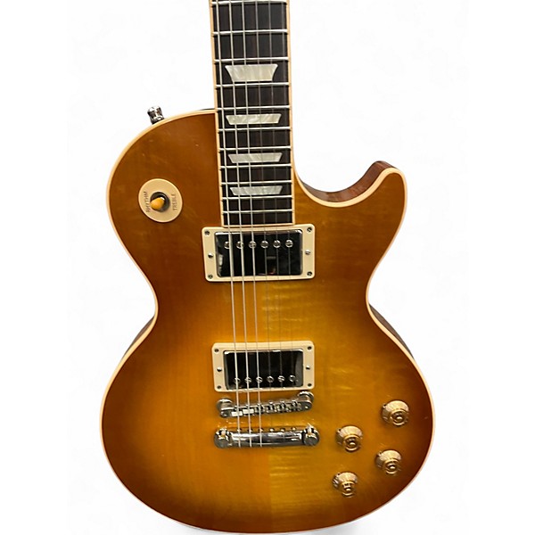 Used 2017 Gibson Les Paul Traditional Honey Burst Solid Body Electric Guitar