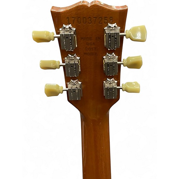 Used 2017 Gibson Les Paul Traditional Honey Burst Solid Body Electric Guitar